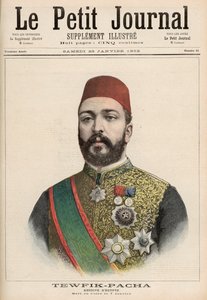 Twefik Pascha, Khedive von Ägypten, gestorben in Kairo, 7. Januar, aus 